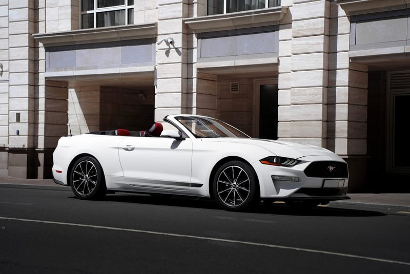 Ford Mustang Cabrio White Ford Mustang Cabrio White